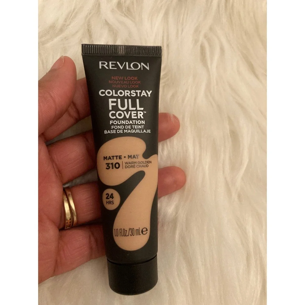 Revlon ColorStay Full Cover Foundation 310 Warm Golden 1oz Matte MAKEUP